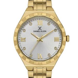DANIEL KLEIN Steel Gold Women Watch