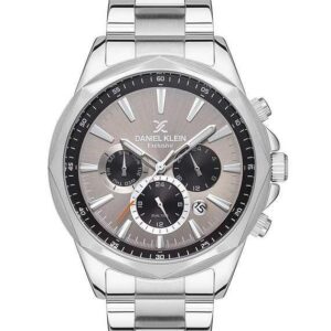DANIEL KLEIN Steel Chrono Silver Men Watch