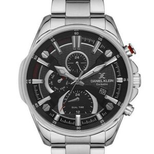 DANIEL KLEIN Steel Chrono Silver Men Watch