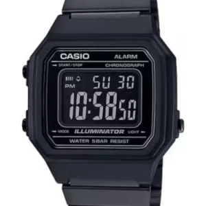 CASIO Men's Digital Black Dial Watch - B650WB-1BDF