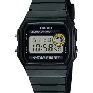CASIO Men's Digital Black Dial Watch - F-94WA-8DG
