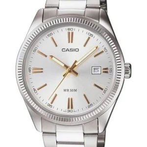 CASIO Men's Analog Silver Dial Watch - MTP-1302D-7A2VDF