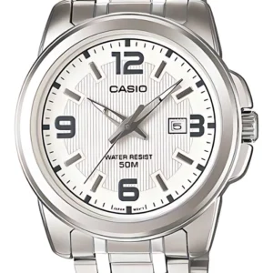 CASIO Men's Analog White Dial Watch - MTP-1314D-7AVDF