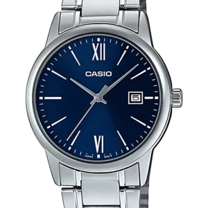 CASIO Men's Analog Blue Dial Watch - MTP-V002D-2B3UDF