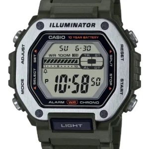 CASIO Men Digital Grey Dial Watch - MWD-110H-3AVDF