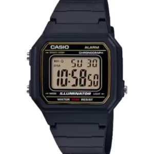CASIO Men's Digital Black Dial Watch - W-217H-9AVDF