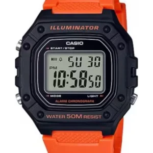 CASIO Men's Digital Grey Dial Watch - W-218H-4B2VDF