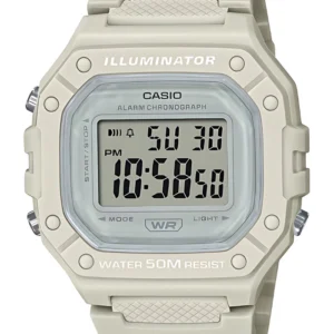 CASIO Men Digital White Dial Watch - W-218HC-8AVDF